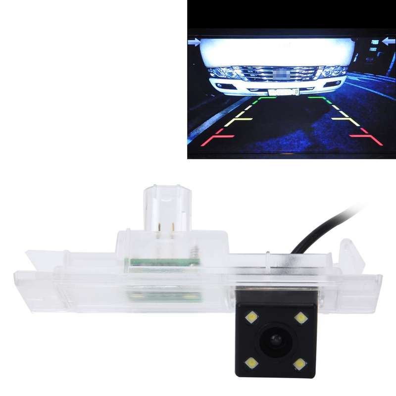 656x492 Effective Pixel NTSC 60HZ CMOS II Waterproof Car Rear View Backup Camera With 4 LED Lamps fo