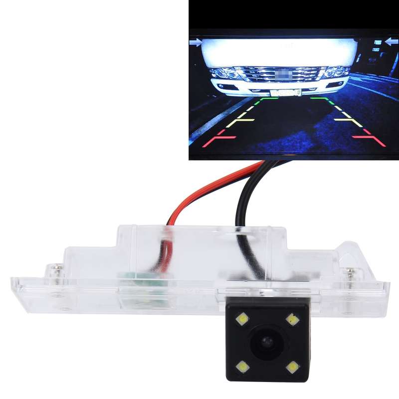 656x492 Effective Pixel NTSC 60HZ CMOS II Waterproof Car Rear View Backup Camera With 4 LED Lamps fo