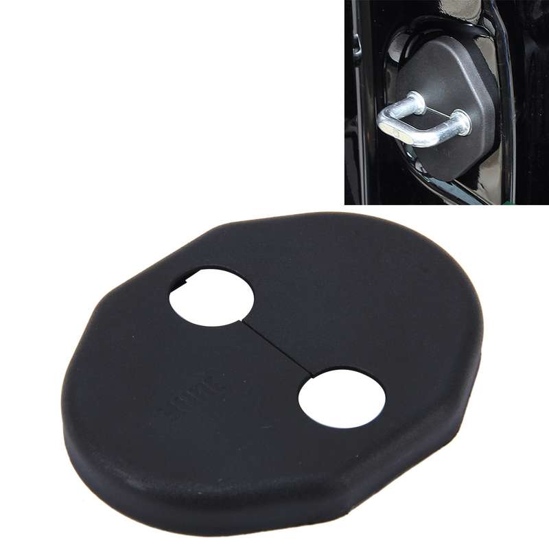 4 PCS Car Door Lock Buckle Decorated Rust Guard Protection Cover for FAW B70 X80 B90 Mazda3 MITSUBIS