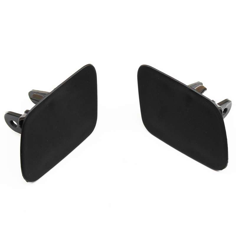 2 PCS Car Front Headlight Washer Jet Water Spray Nozzle 51657199142 / 51657199141 for BMW X5 2007-20