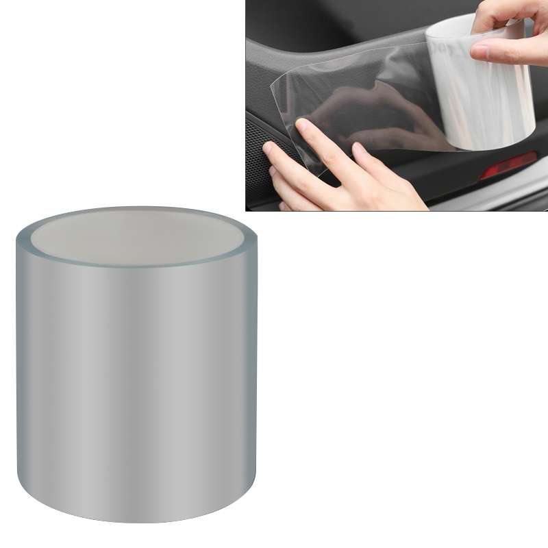 Universal Car Door Invisible Anti-collision Strip Protection Guards Trims Stickers Tape, Size: 10cm