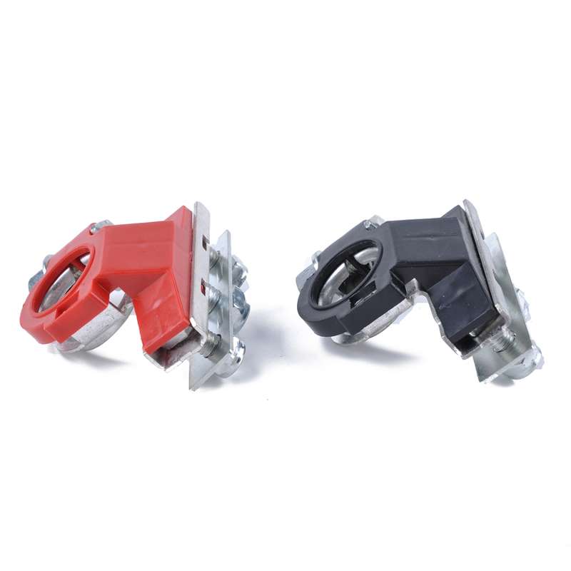 1 Pair Car Automotive Battery Wire Cable Terminals Clamp Connectors Kit