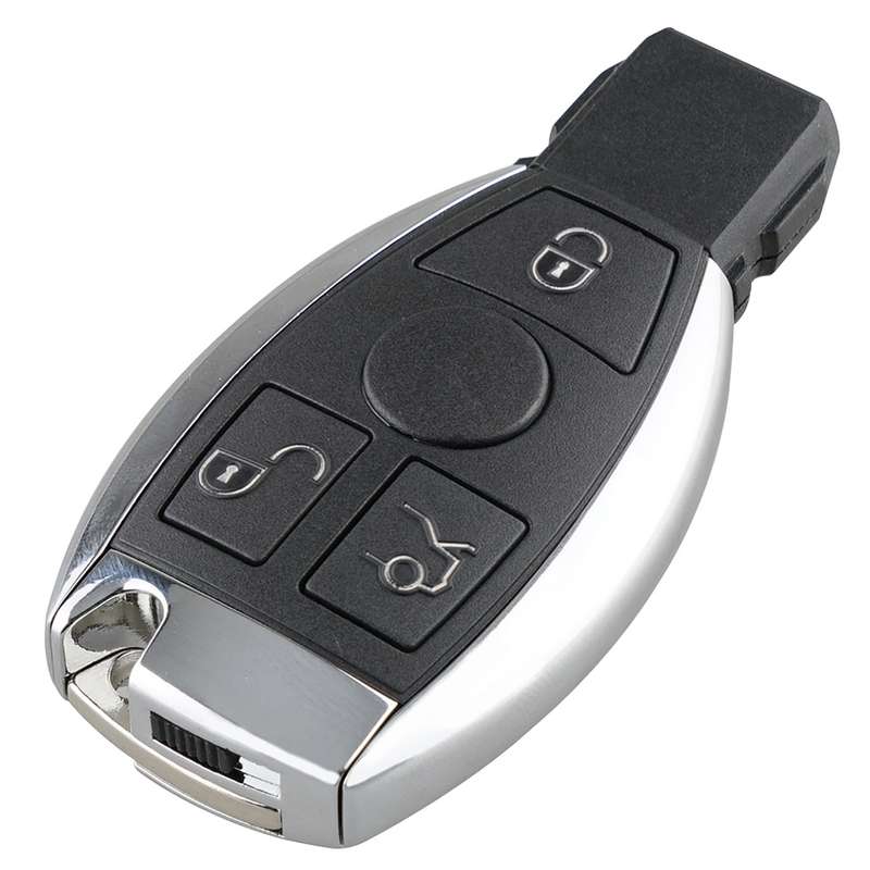 For Mercedes-Benz BGA Intelligent Remote Control Car Key with Integrated Chip & Battery, Frequency: