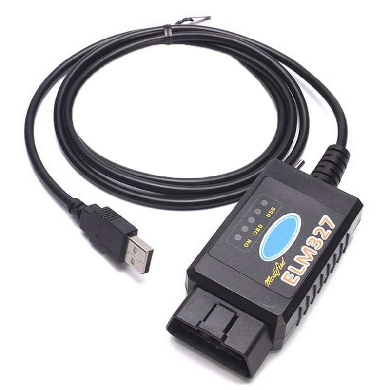 ELM327 Interface USB OBDII Auto Diagnostic Scanner Tool with Switch