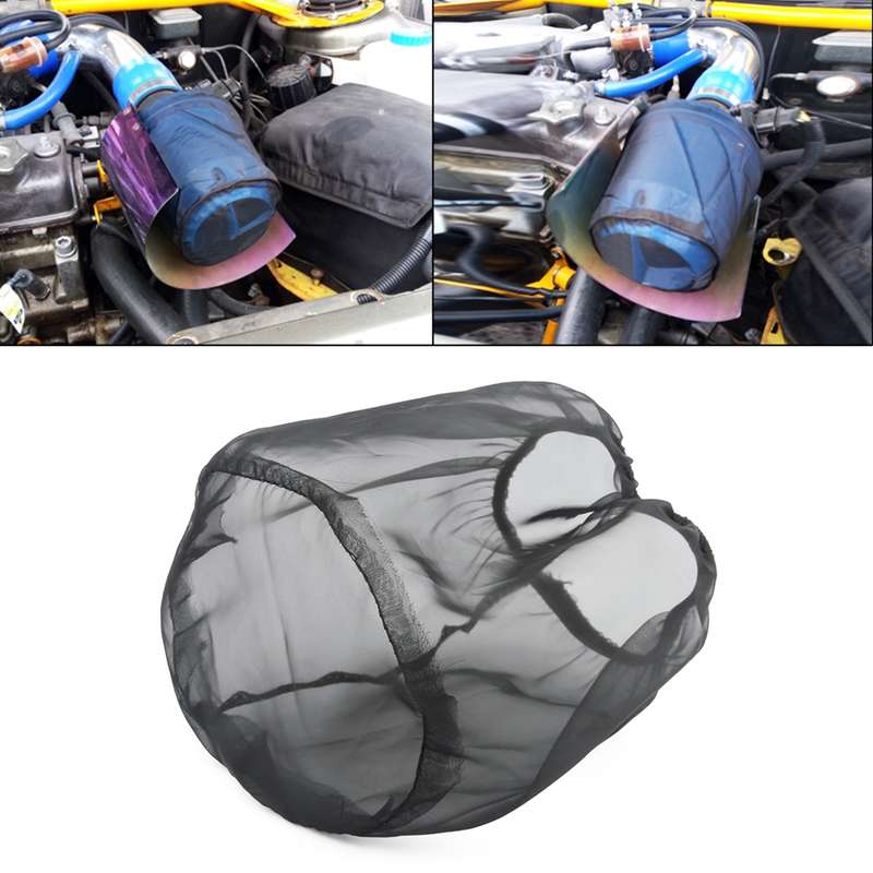 Universal Air Filter Protective Cover High Flow Air Intake Filters Waterproof Oilproof Dustproof She