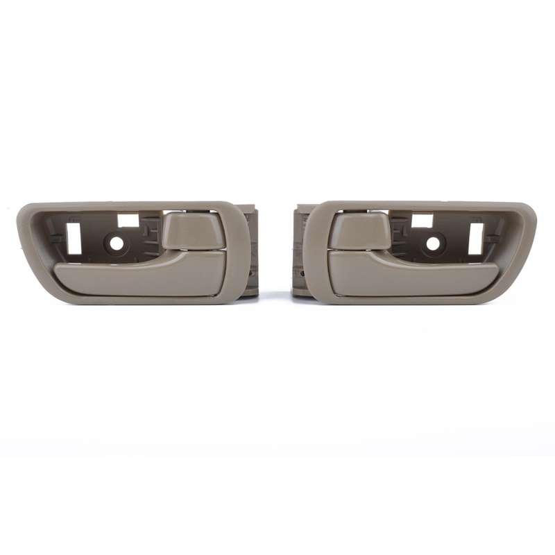2 PCS Car Right Left Inner Door Handles 69205-33040RH / 69206-33040LH for Toyota Camry 2002-2006(Bei