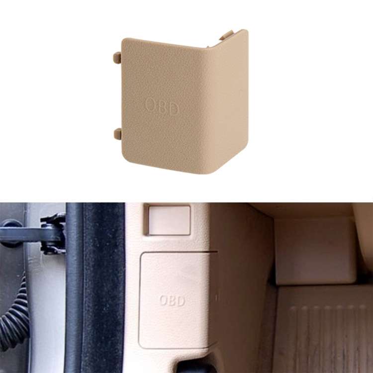 Car Diagnostic Plug Cover OBD Panel Decorative Cover 51437147538 for BMW E90 2005-2012(Black)