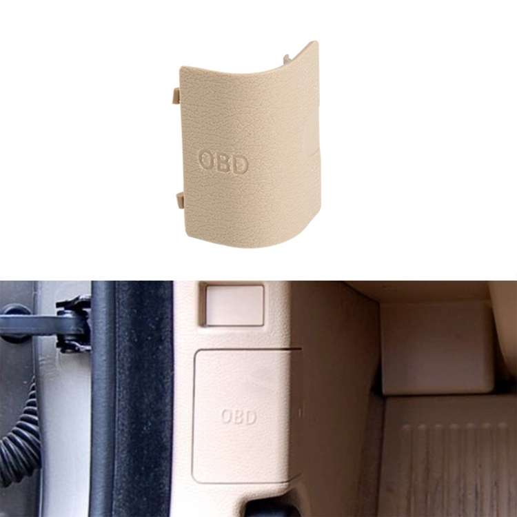 Car Diagnostic Plug Cover OBD Panel Decorative Cover 51437147538 for BMW F25 2011-2016 (Black)