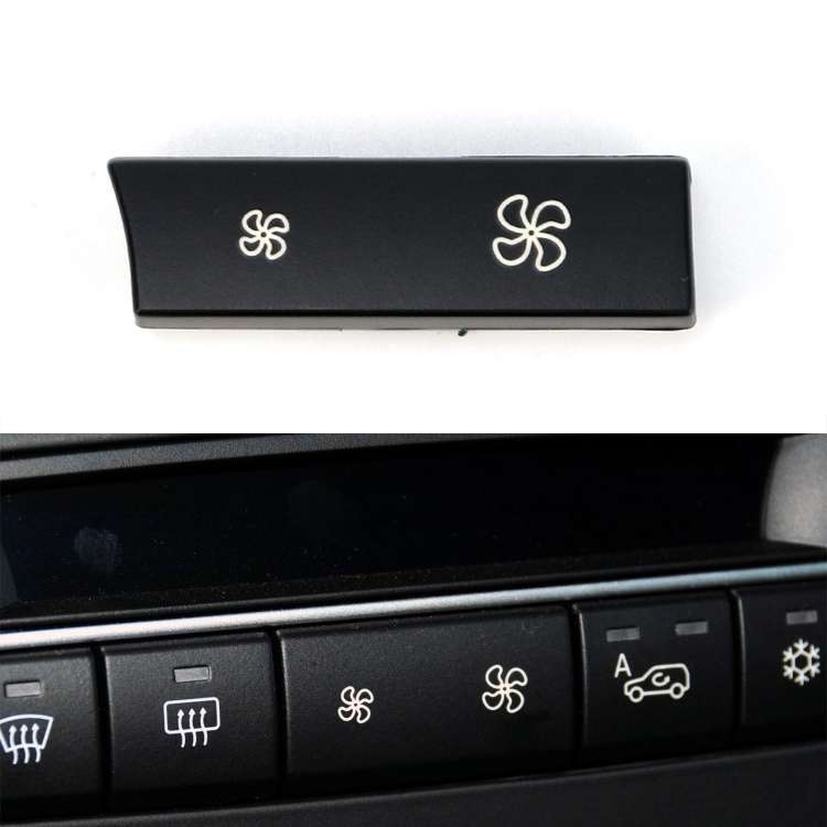 Car Wind Power Switch Air Conditioning Air Volume Button for BMW 5 Series 2011-2017 / 7 Series 2009-
