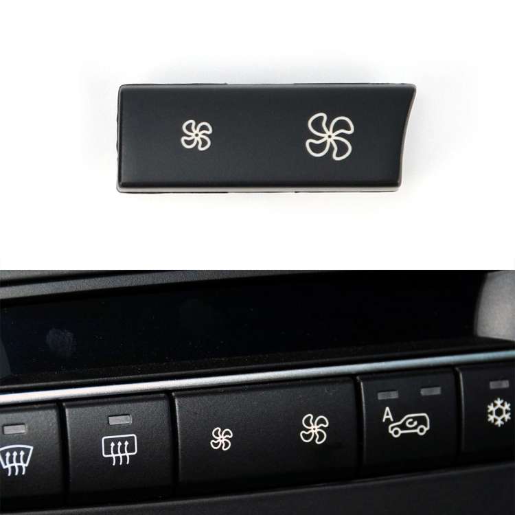 Car Wind Power Switch Air Conditioning Air Volume Button for BMW 5 Series 2011-2017 / 7 Series 2009-
