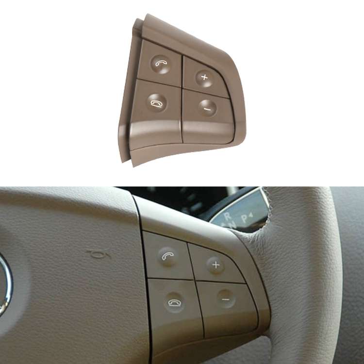 Car Right Side 4-button Steering Wheel Switch Buttons Panel 1648200110 for Mercedes-Benz W164, Left