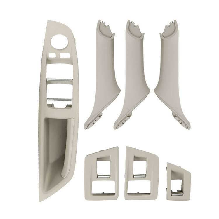 Car High Configuration Version Inside Doors Handle Pull Trim Cover 5141 7225 873 for BMW F10 F18, Le