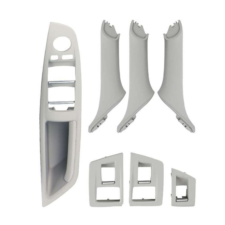 Car High Configuration Version Inside Doors Handle Pull Trim Cover 5141 7225 873 for BMW F10 F18, Le