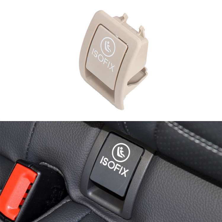 Car Rear Child ISOFIX Switch Seat Safety Cover 2059200513 for Mercedes-Benz W205 2015-2021, Left Dri