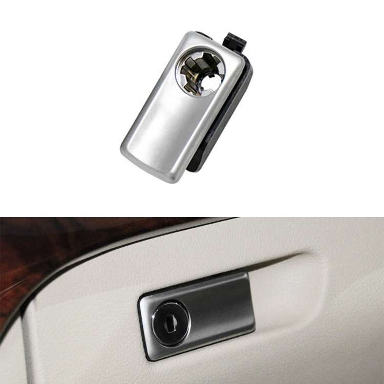 Car Glove Box Handle Switch for Mercedes-Benz W166 2012-, Left Driving (Black)
