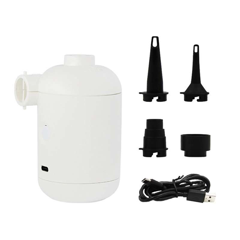 HT-426 USB Electric Air Pump for Rubber Boat Inflatable Bed (Blue)