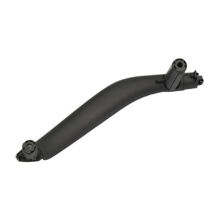 Car Right Side Inside Doors Handle Pull Trim Cover for BMW X5 / X6, Left Driving (Grey White)