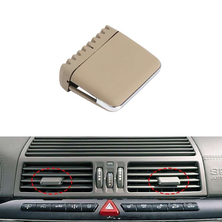 Car Left and Right Side Air Conditioning Exhaust Switch Paddle for Mercedes-Benz S Class W220 1998-2