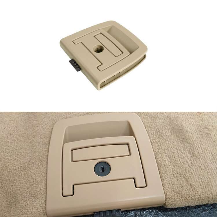 Car Rear Trunk Mat Carpet Handle with Hole 51479120283 for BMW X5 / X6 2006-2013, Left Driving (Blac