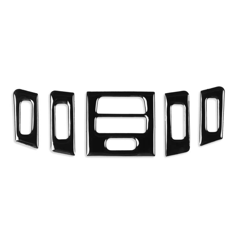 For BMW 3 Series E90/E92/E93 2005-2012 5pcs High Profile Car Air Conditioner Air Outlet Decorative S