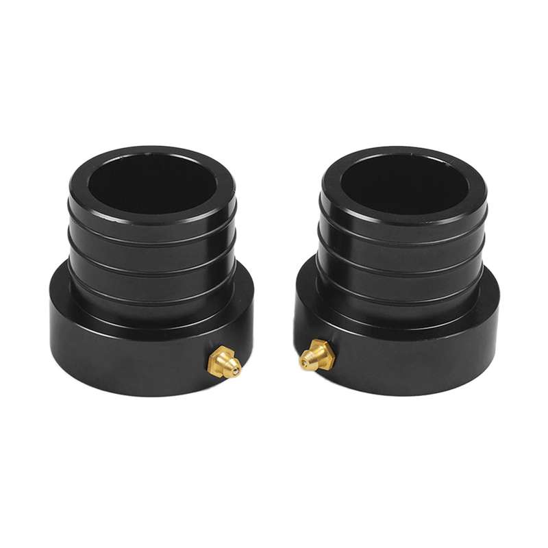 For Jeep Wrangler JK TJ Dana 30/44 Car Modification Front inner Outer Shaft Tube Seal Kit (Black)