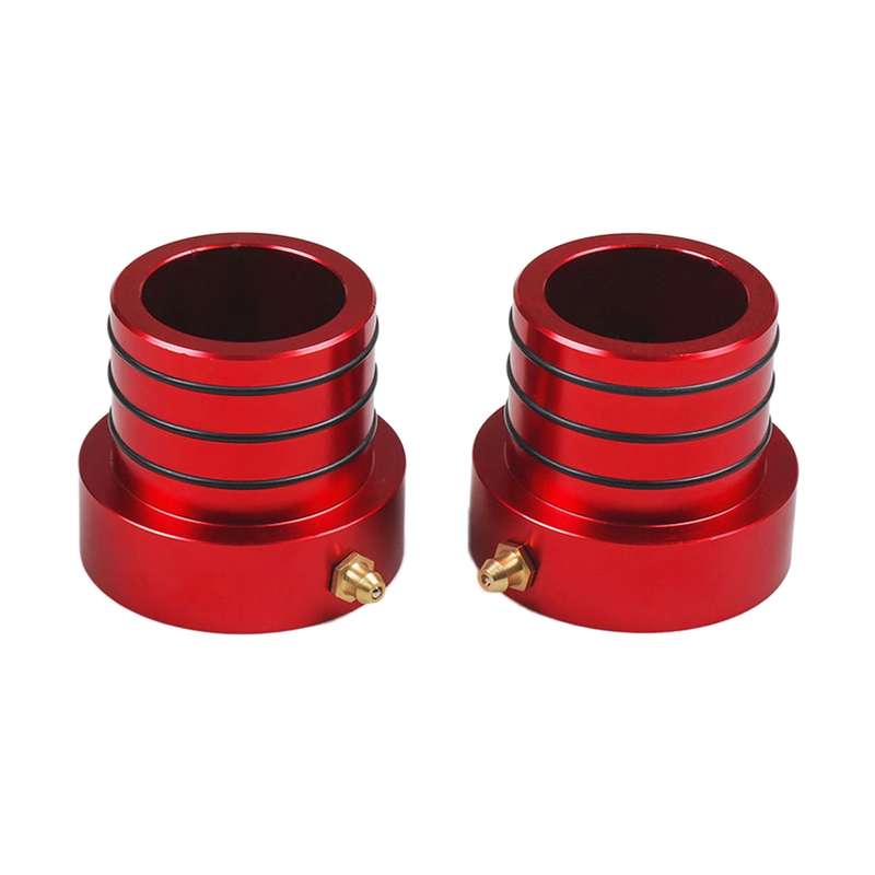 For Jeep Wrangler JK TJ Dana 30/44 Car Modification Front inner Outer Shaft Tube Seal Kit (Black)