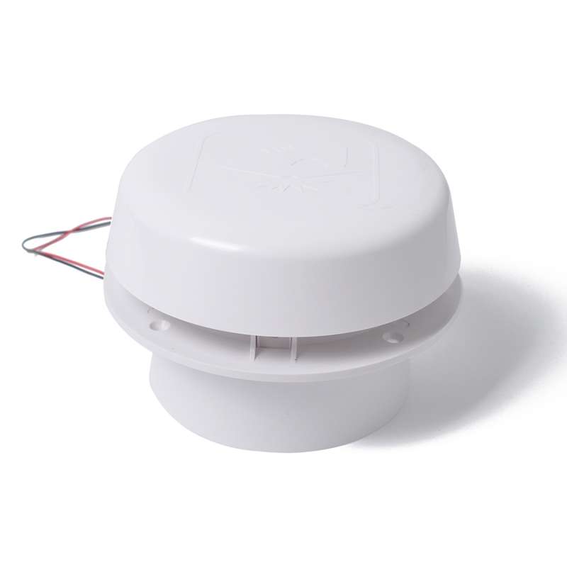 Mushroom Shape 12V White Volt RV Roof Mute Air Vent Fan Camper Travel Trailer