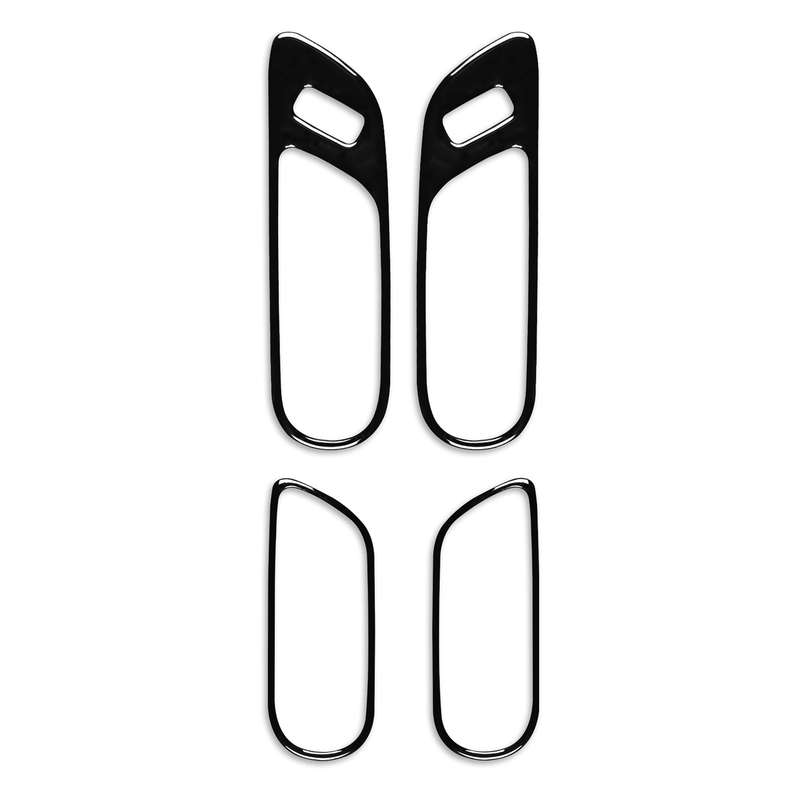 For Mazda 3 Axela 2010-2013 4 in 1 Car Door Handle Decorative Sticker, Left and Right Drive Universa