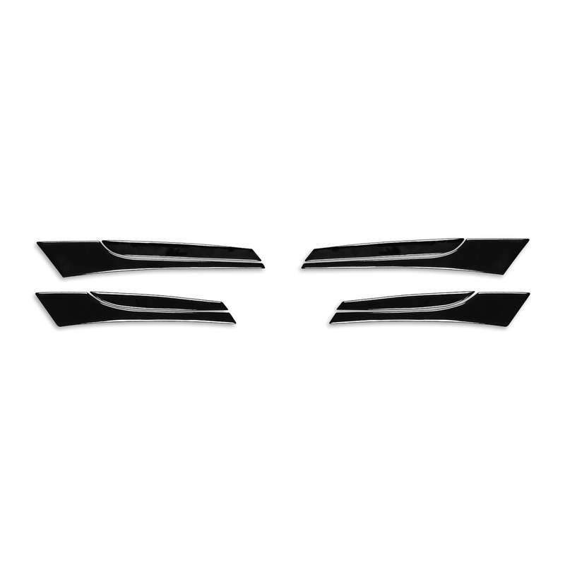For Mazda 3 Axela 2010-2013 8 in 1 Car Door Push Handle Decorative Sticker, Left and Right Drive Uni