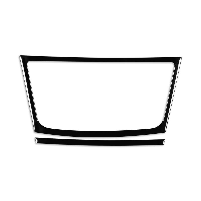 For Mazda 3 Axela 2010-2013 Car Navigation Outside Frame Decorative Sticker, Left and Right Drive Un