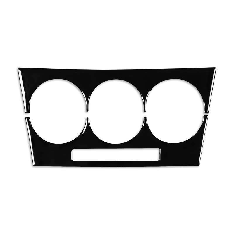 For Mazda 3 Axela 2010-2013 Car AC Button B Decorative Sticker, Left and Right Drive Universal