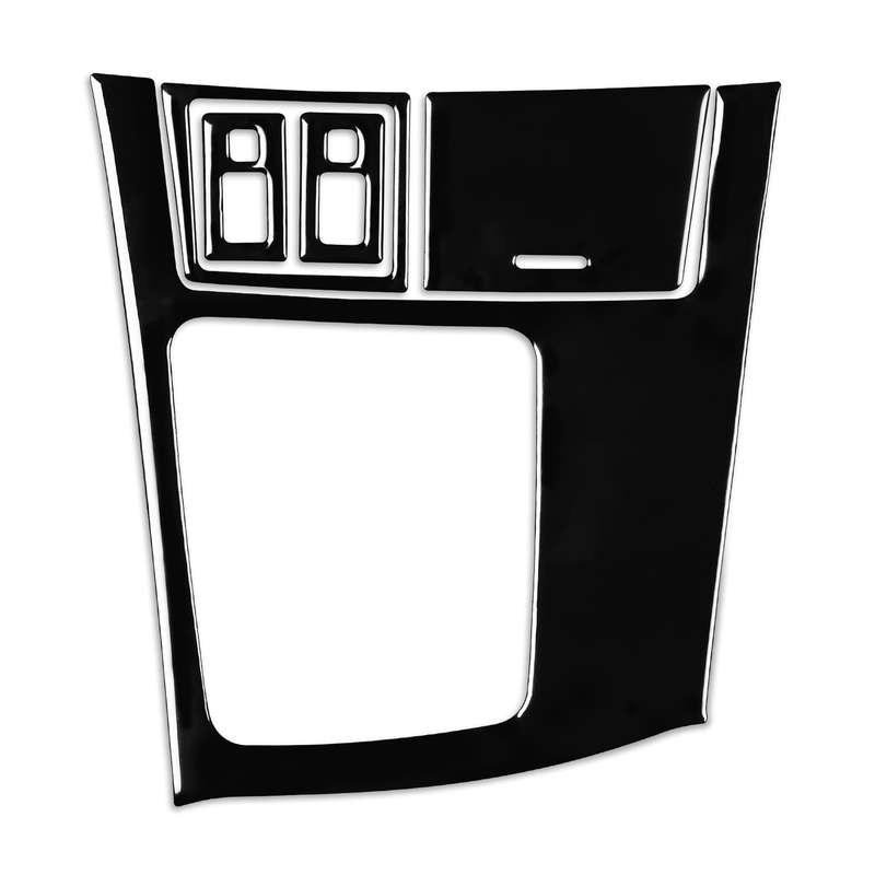For Mazda 3 Axela 2010-2013 5 in 1 Car Gear Frame Set B Decorative Sticker, Left Drive