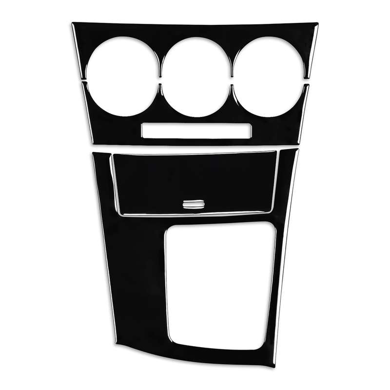 For Mazda 3 Axela 2010-2013 4 in 1 Car AC Gear Frame Set B Decorative Sticker, Right Drive