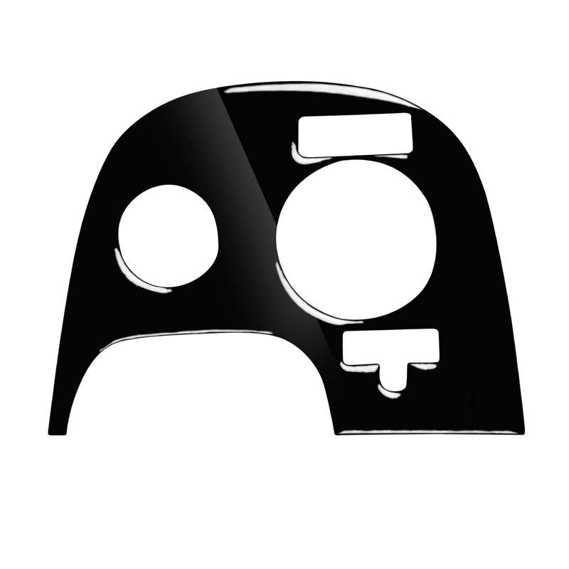 For Chevrolet Corvette C5 2000-2004 Car Lower Console B with Traction Control Decorative Sticker, Le