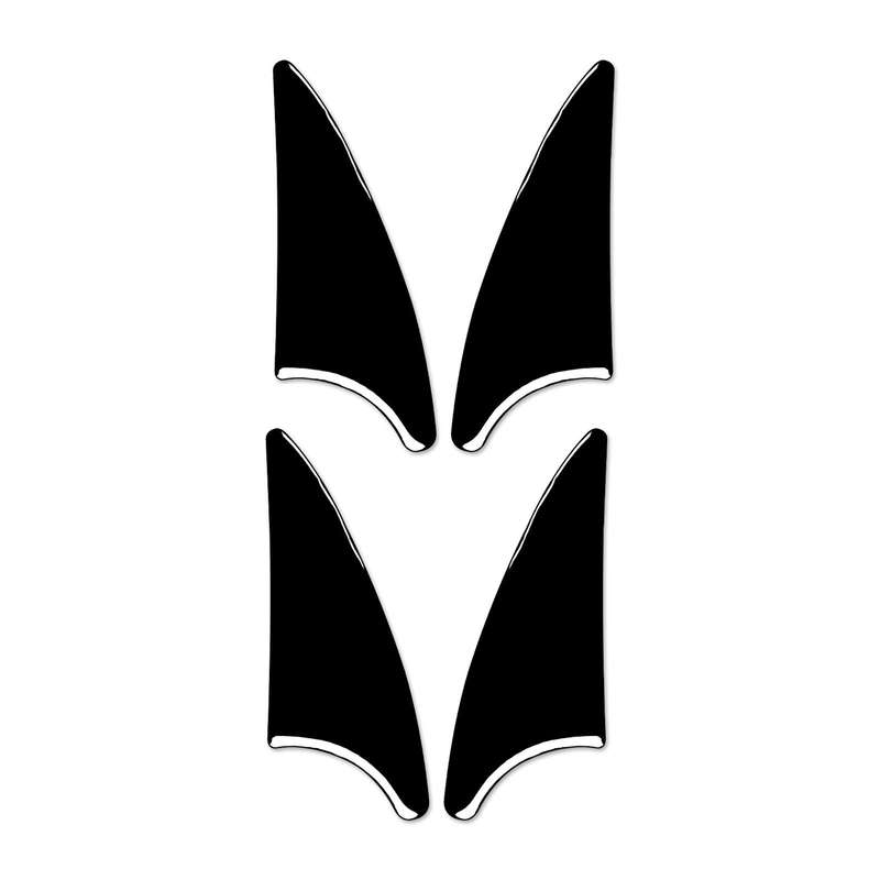 For Mercedes-Benz E-Class W210 1996-2002 Car Door Corner Decorative Sticker, Left and Right Drive Un