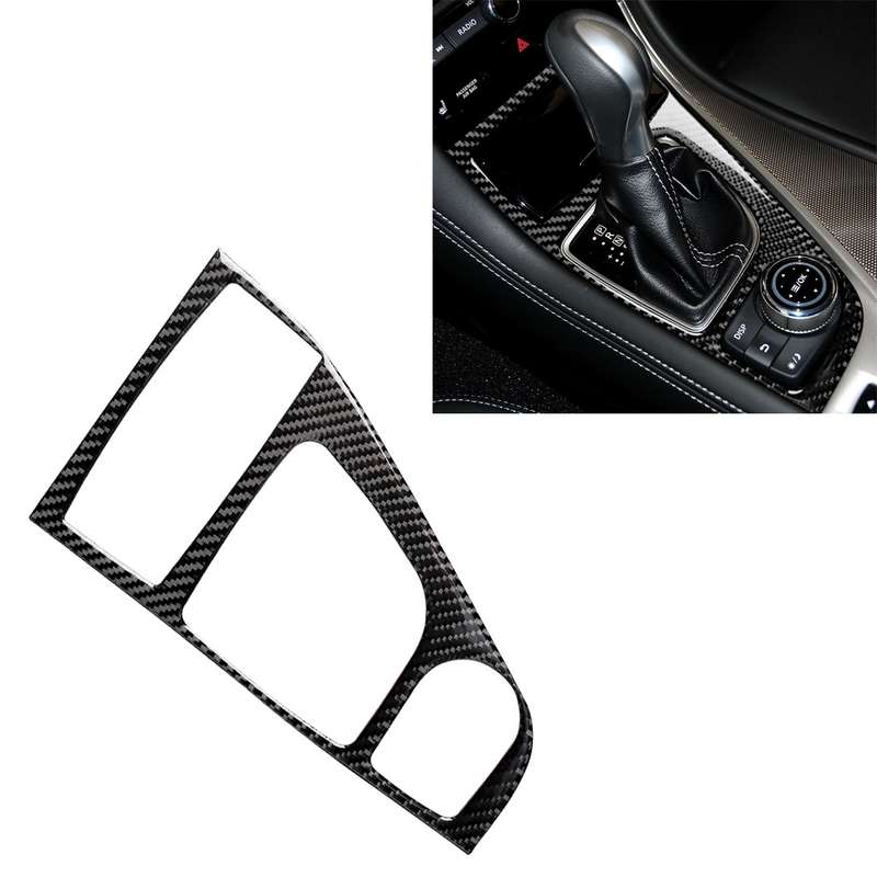 Car Left Drive Carbon Fiber Gear Shift Decorative Sticker for Infiniti Q50 / Q60 2014-2020