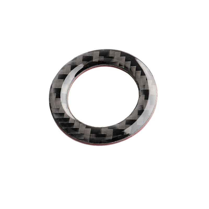 Car Carbon Fiber One-button Start Decorative Sticker for Infiniti Q50 / Q60 2014-2020