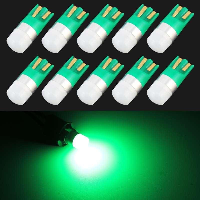 10 PCS T10 / W5W / 168 / 194 DC12V / 0.6W 1LEDs SMD-3030 Car Clearance Light (Blue Light)