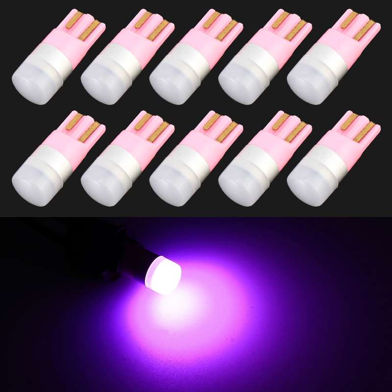10 PCS T10 / W5W / 168 / 194 DC12V / 0.6W 1LEDs SMD-3030 Car Clearance Light (Blue Light)