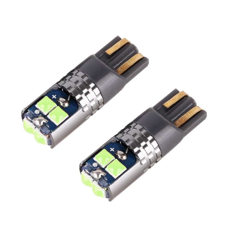 2 PCS T10 / W5W / 168 DC12-24V / 1.8W / 6000K / 140LM Car Clearance Light 4LEDs SMD-3030 Lamp Beads