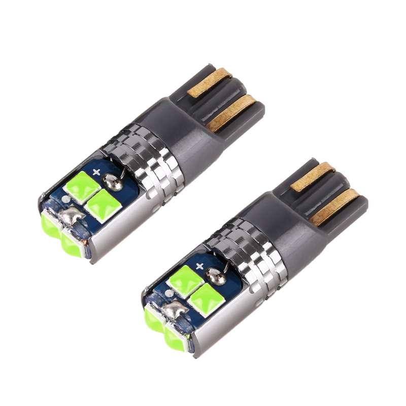 2 PCS T10 / W5W / 168 DC12-24V / 1.8W / 6000K / 140LM Car Clearance Light 4LEDs SMD-3030 Lamp Beads