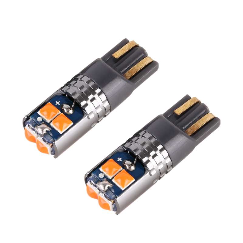 2 PCS T10 / W5W / 168 DC12-24V / 1.8W / 6000K / 140LM Car Clearance Light 4LEDs SMD-3030 Lamp Beads