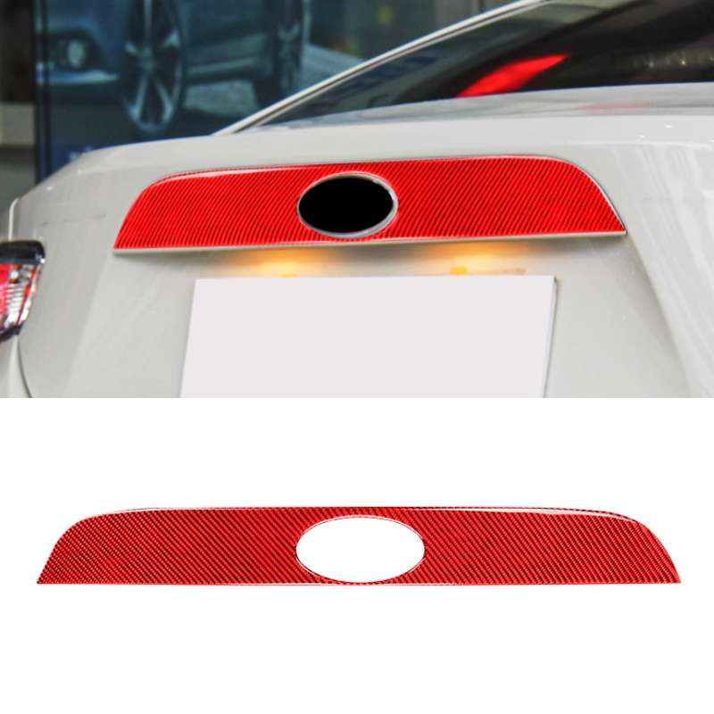 Car Carbon Fiber Rear Logo Decorative Strip for Subaru BRZ / Toyota 86 2013-2020, Left and Right Dri