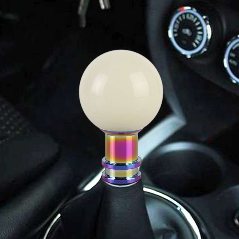 Universal Car Ball Shape Gear Head Gear Shift Knob (Pink)