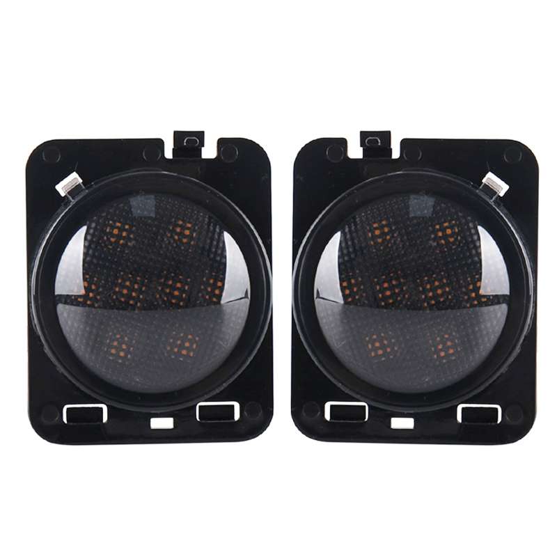 2 PCS 8W DC 12V Car SUV Refit LEDWheel Eyebrow Turn Signal for Jeep Wrangler JK 07-17, Specification