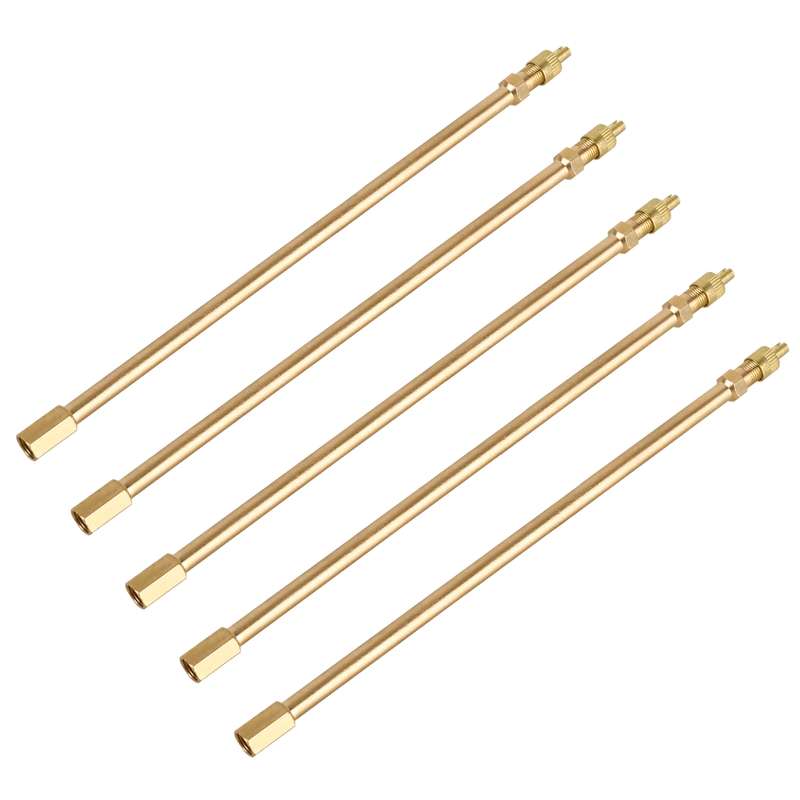 5 PCS Car Tires Valve Inflatable Extension Tube, Length: 200mm
