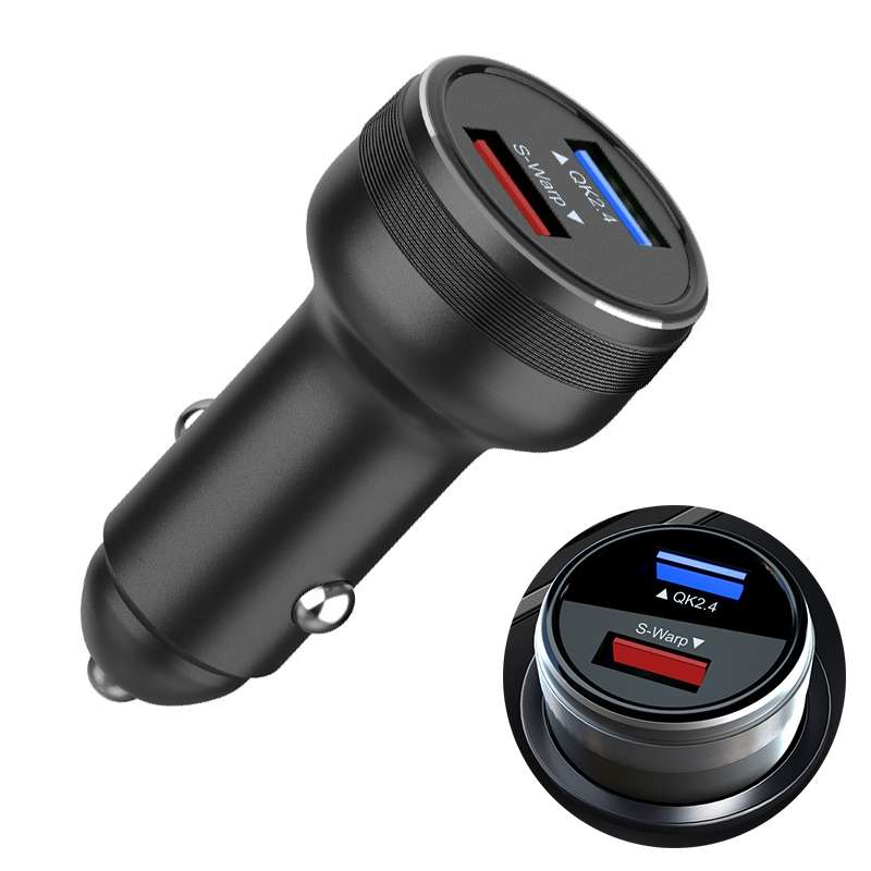 DASH / WARP 30W Car Flash Charger for OnePlus (Black)