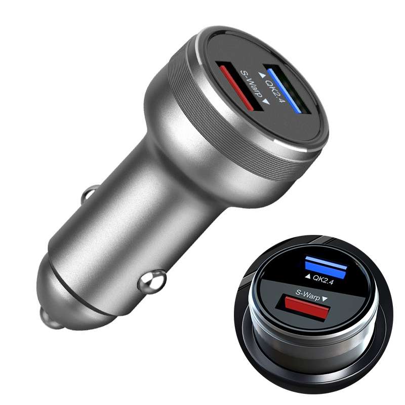 DASH / WARP 30W Car Flash Charger for OnePlus (Black)