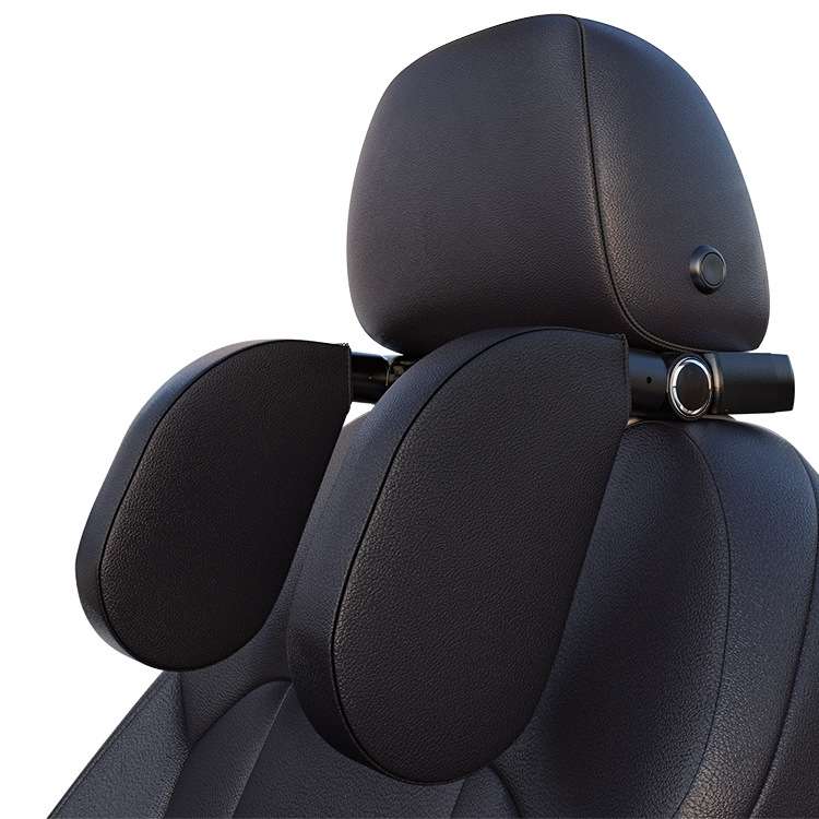 A05 Adjustable Car Auto U-shaped Memory Foam Neck Rest Cushion Seat Pillow with Hook & Mobile Phone