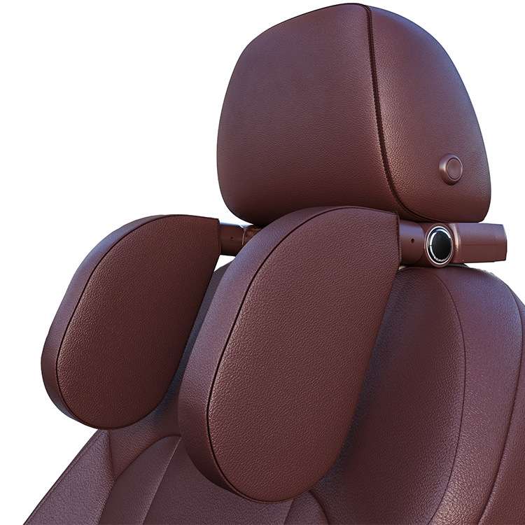 A05 Adjustable Car Auto U-shaped Memory Foam Neck Rest Cushion Seat Pillow with Hook & Mobile Phone